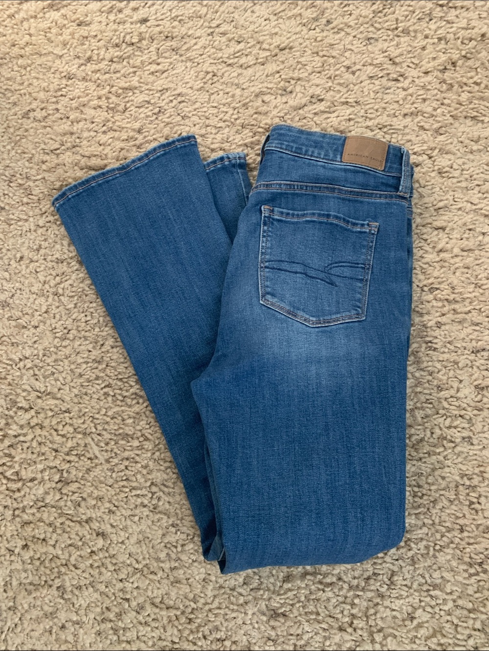 American Eagle High Rise Skinny Kick Jeans - Picture 9 of 9